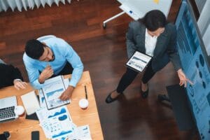 Executive Search Firms Analyzing Data