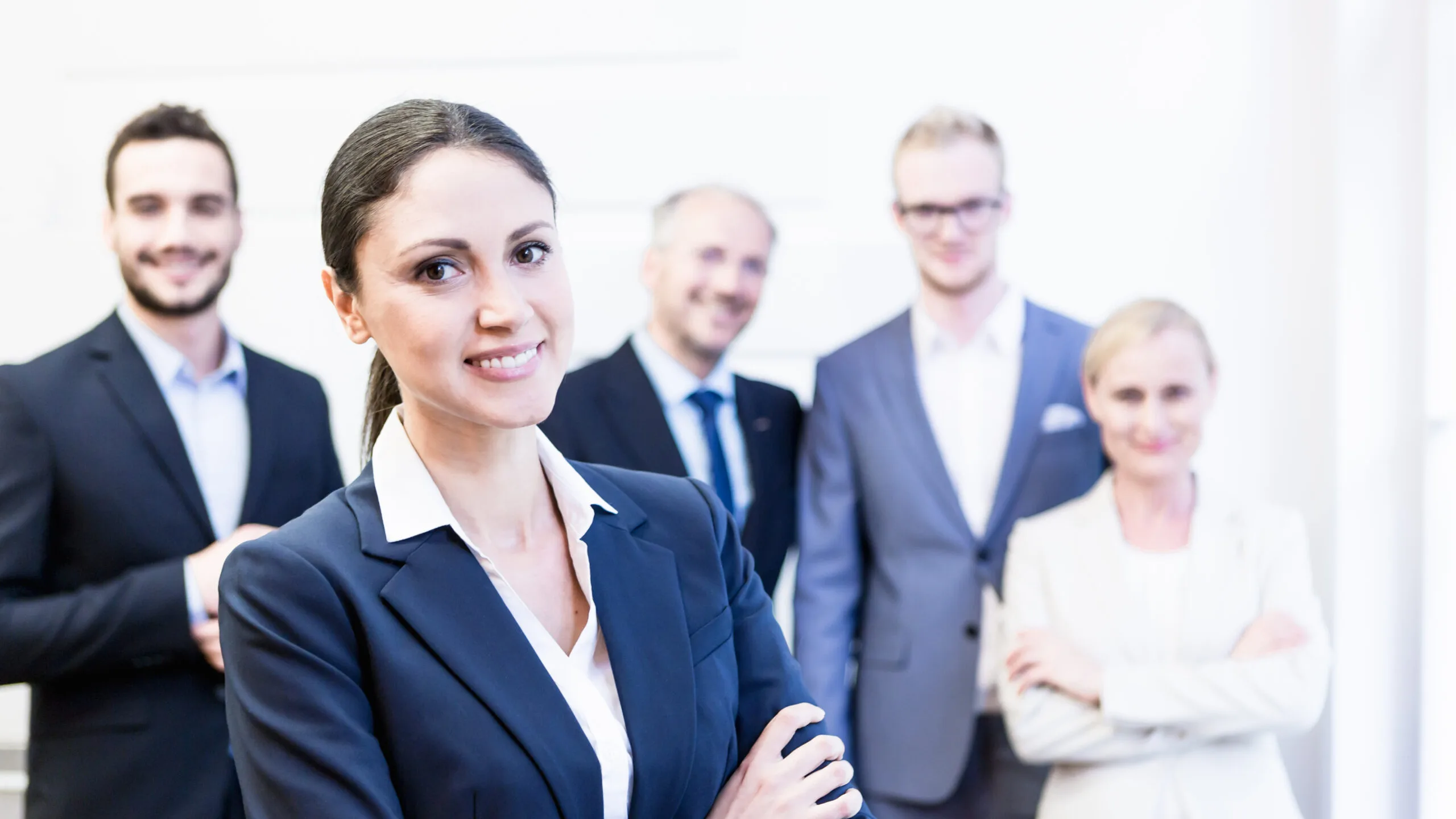 corporate leadership team representing modern C-suite executives
