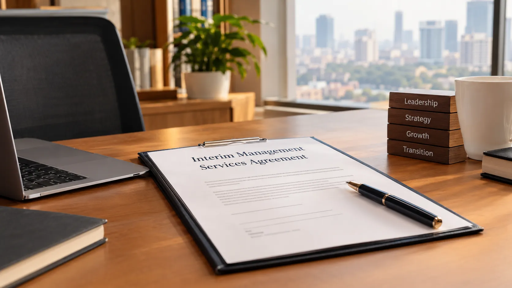 Interim management services agreement